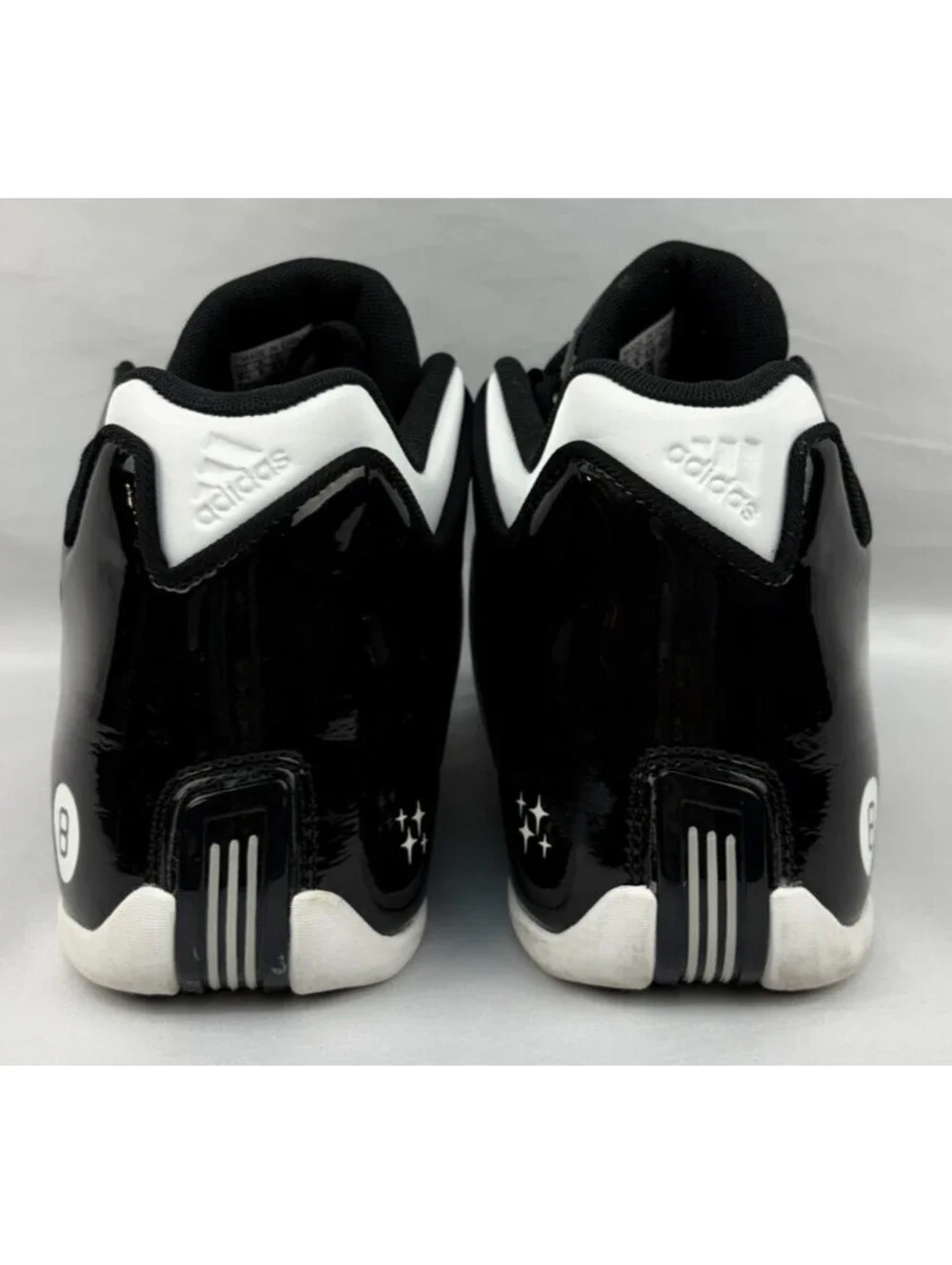 Adidas T-MAC 3 Restomod Magic 8 Ball Black White Shoes GY2395 Men's Size 8.5